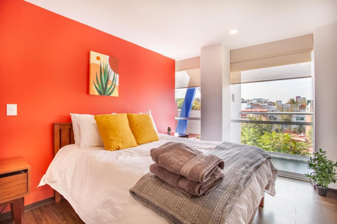 Moderno Mexicano 3Br/2Ba 200Mbps Mexico City Luaran gambar